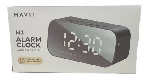 Reloj Digital Parlante Alarma Despertadora Frecuencia Am Fm 