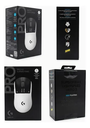 Mouse Gamer Sem Fio Logitech G PRO X2 SUPERSTRIKE LIGHTSPEED