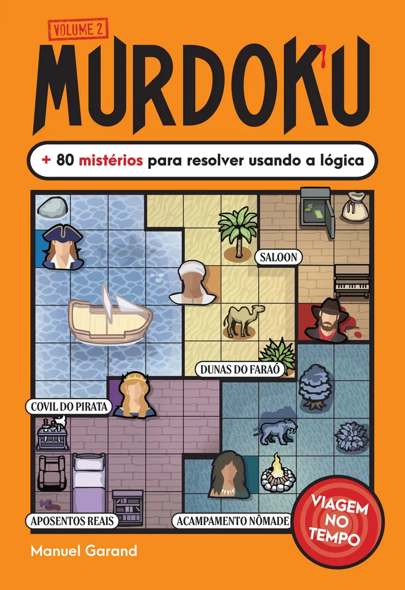 Murdoku volume 2 – viagem no tempo - Garand, Manuel - Sextante - Capa Mole