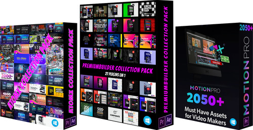 Plugins P\ After Effects E Premiere 2022 + Artes E Templates