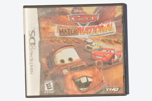 Cars Mater-national Videojuego Nintendo Ds En Caja Usado 