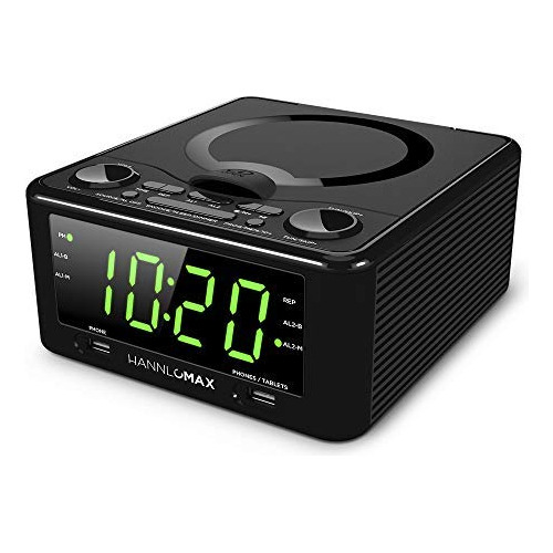 Reproductor De Cd Hx300cd De Carga Superior, Radio Fm P...