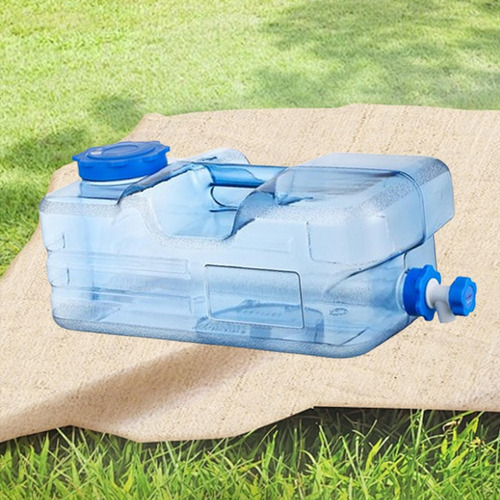 Contenedor Agua Para Acampar, Cubo Para Beber Con Grifo,