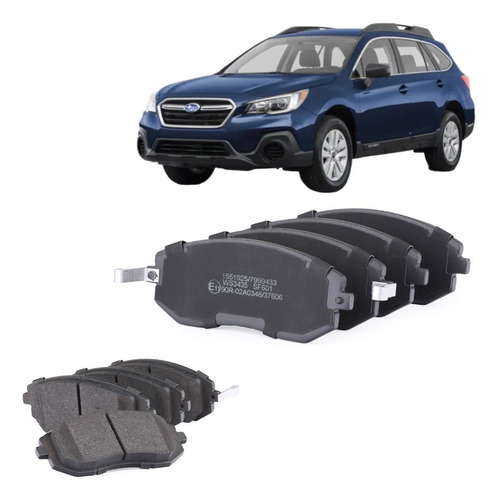 Pastilla De Frenos Subaru  Outback Delantero 2012-2023