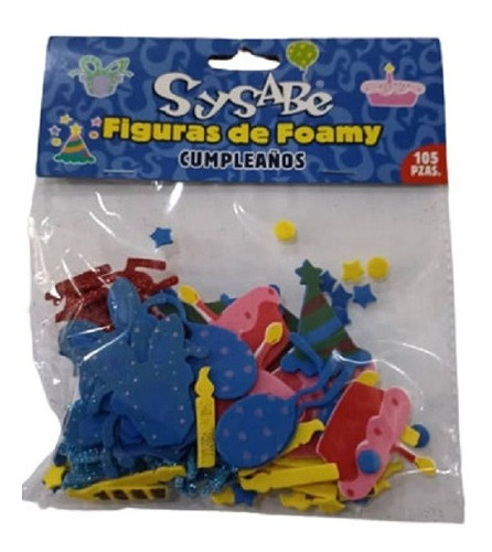 Figuras De Foami Cumpleaños Sysabe