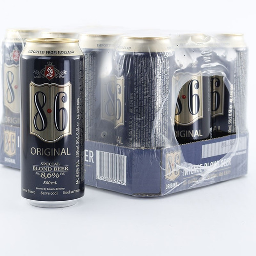 Cerveza Bavaria 8.6 Blond Lata 500cc - Monte Castro