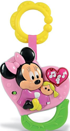 Sonajero Corazón Colgante Baby Minnie - Clementoni -