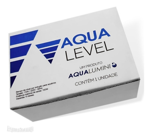 Sensor De Nível Aqua Level Para Aquários Marinhos E Doce