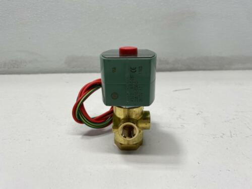Asco 1/4 Npt 3-way 24 Dc Brass Solenoid Valve 8320g184 Ttv