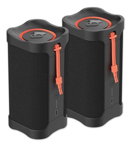 Skullcandy Terrain Pack 2 Altavoces Bluetooth Inalámbricos Color Negro/naranja 110v