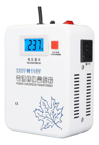 Transformador De Potencia De 1500w Monofásico Ac220v A 110v