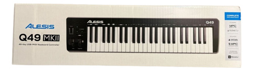 Controlador Midi Usb Alesis Q49 2 Pitch Nuevo Envio Meses