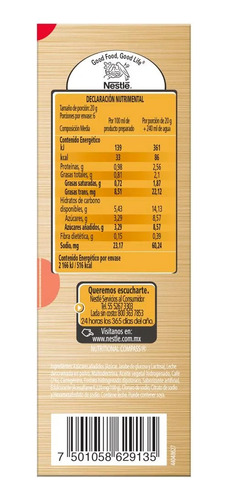 Café Soluble Nescafé Cappuccino Original 6 Sobres De 20gc/u