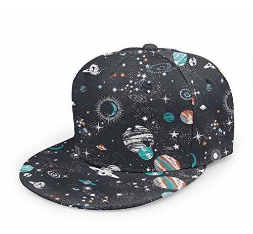Imagen 1 de 6 de Gorro De Invierno Space Galaxy Constellation Snapback Hat Hi