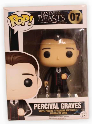 Funko Percival Graves #07 Animales Fantásticos Detalles Caja