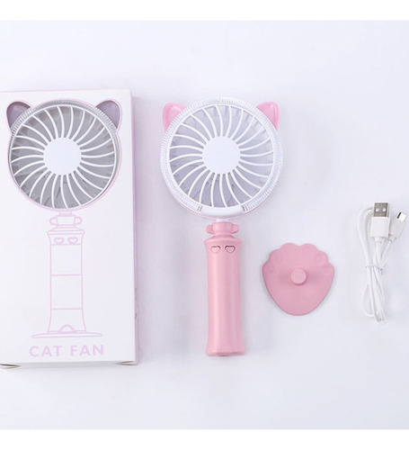 (pl) Ventilador Eléctrico Usb Personal, Mini Cochecito De Be
