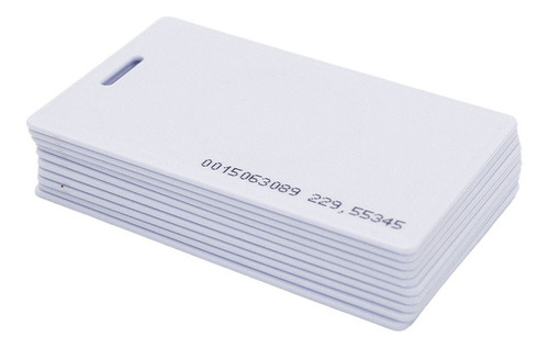 Imagen 1 de 10 de Combo 10 Tarjetas De Proximidad Numeradas