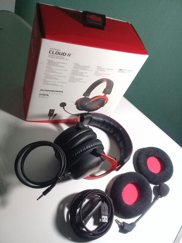 Auricular Gamer Hyperx Cloud 2 Red Usado