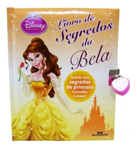 Livro Disney Princesas - Livro De Segredos Da Bela