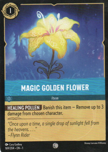Magic Golden Flower Carta Lorcana Common