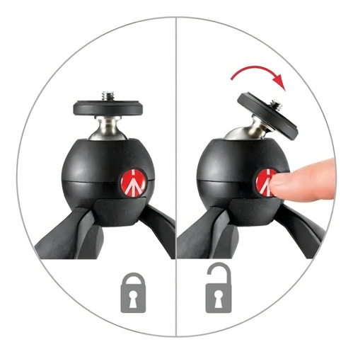 Mini estabilizador de trípode Manfrotto MTPixi-B