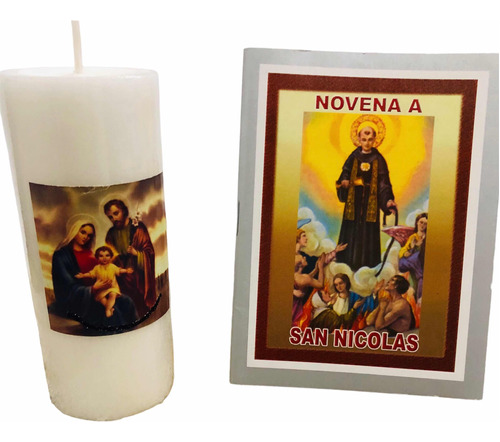 Novena A San Nicolás Por La Salud Y La Familia + Veladora