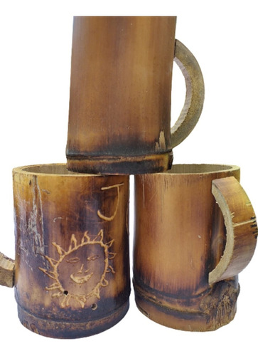 Tazas Bambu 5 Piezas