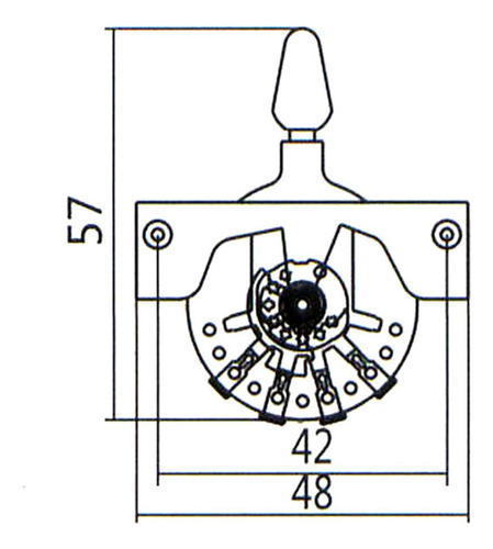 Para 2pcs Pickup Selector Switch Para Squire St Guitarra