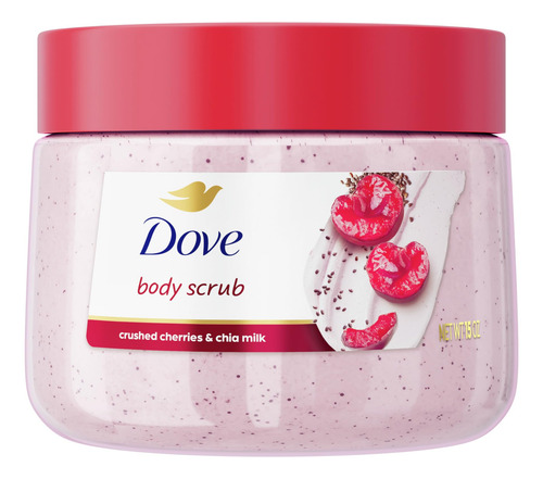 Exfoliante Corporal Dove Cherry & Chia Que Exfolia La Piel S