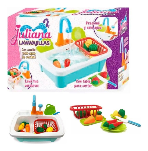 Lavavajillas Juliana Original Lava Verduras Canilla Agua