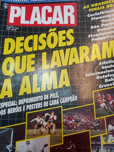 Revista Placar N 1070 Falta Paginas 32 35 45 Com Tabelao Ce (Usado)