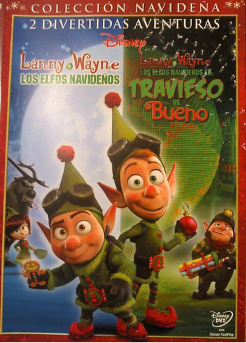 Lanny Y Wayne - Los Elfos Navideños - Dvd Original Y Nuevo