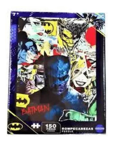 Puzzle 150 Piezas Dc Batman Guazon De Vulcanita