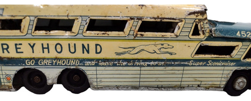 Autobús De Juguete Greyhound Super Scenicruiser #4520 (Usado)