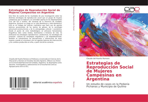 Libro: Estrategias De Reproducción Social De Mujeres Campesi