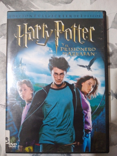 Dvd Harry Potter Y El Prisionero De Azkaban 2 Discos