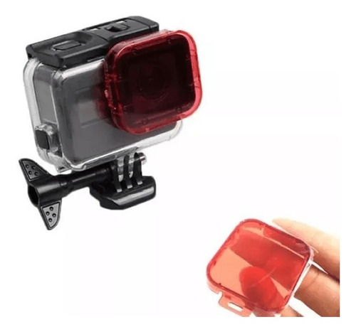 Filtro Compatible Gopro Buceo Carcasa 2018 5 6 7 Black