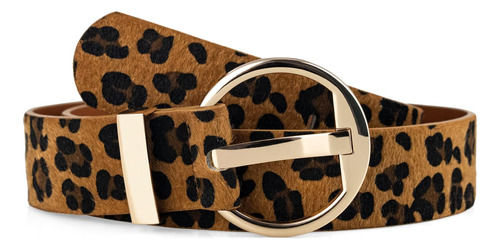 Macoking Cinturones De Leopardo De Moda Para Mujer Jeans Ves