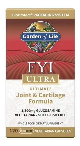 Garden Of Life | Joint Supplement | 1,500mg | 120 Veg Caps