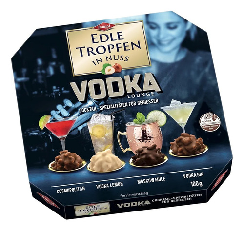 Vodka Bombón Relleno Trumpf 100gr