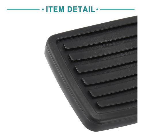 Funda Pedal Embrague Freno Automotriz Honda Accord Negro