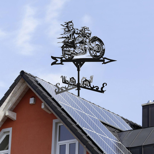 Roofs Weather Vane Retro Farm Scene Garden Stake Weathervane