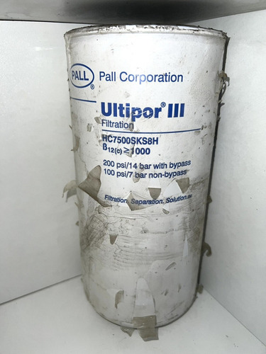 *new* Pall Corporation Ultipor Iii Filtration Hc7500 Ccs