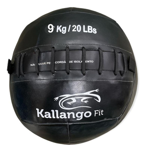 Pelota Medicinal Wallball Crossfit Fuerza Gym 9kg Kallango