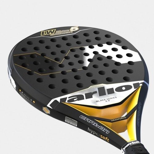 Paleta de pádel Varlion LW Zylon Carbon 5 Black 2.0 2021