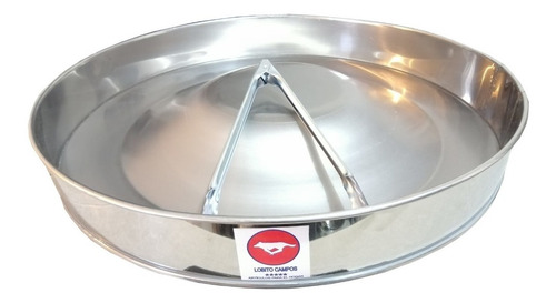Imagen 3 de 10 de Comal Choricero, 60 Cm Acero Inoxidable 430 Taquero Vendelon