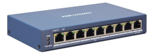 Ds-3e1309p-ei Switch Hikvision 8p Poe Fast Ethernet 120w