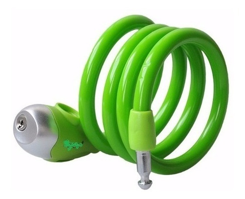 Imagen 4 de 4 de Linga Cadena Candado Para Bicicleta + Soporte Z. Obelisco