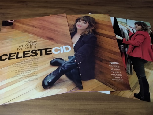 (z243) Celeste Cid * Clippings Revista 3 Pgs * 2013