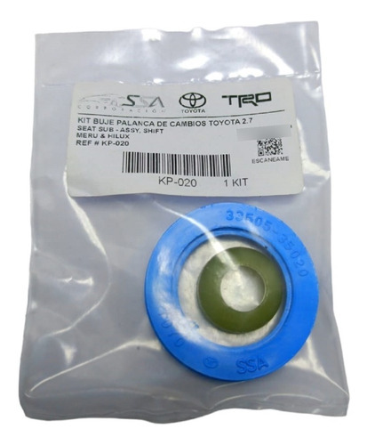 Imagen 4 de 4 de Kit Buje Palanca De Cambios Hilux Meru Toyota 2.7